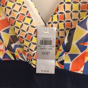 NWT Ann Taylor maxi dress. Size 00p/0p